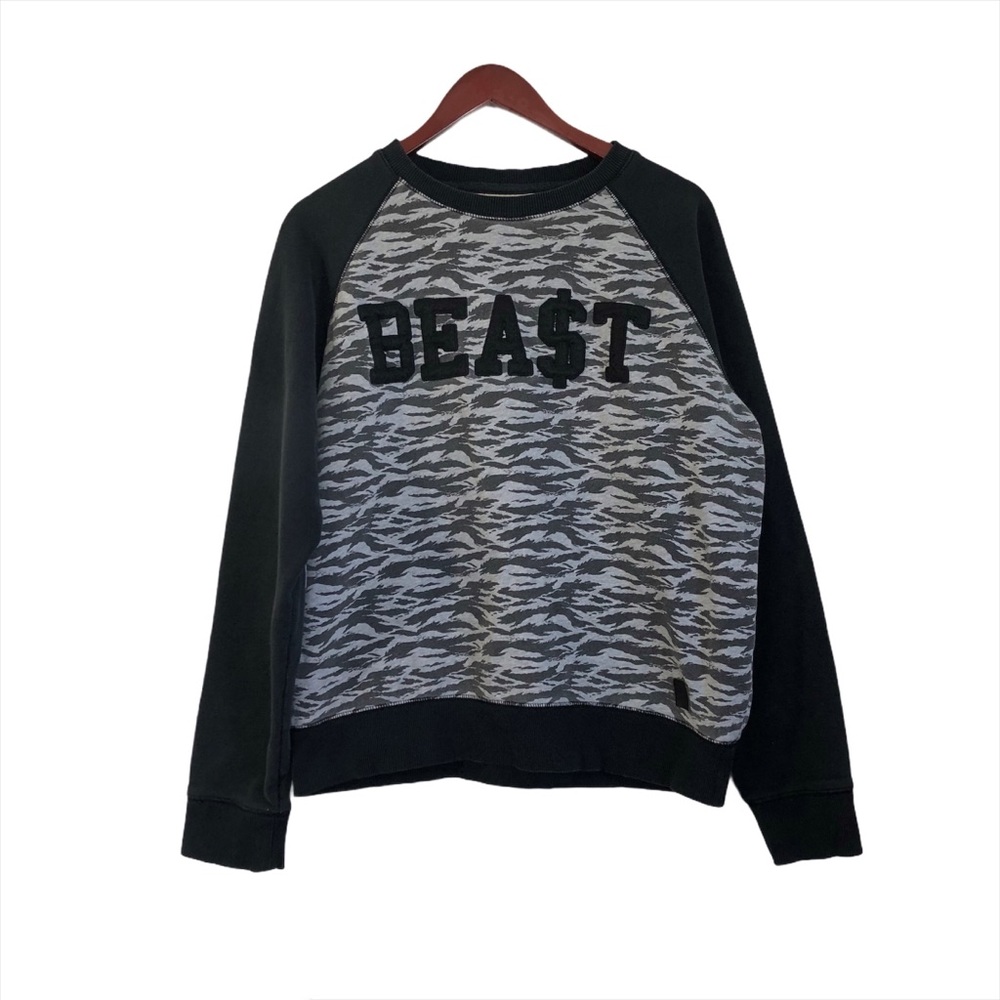 Parish Nation Bea$t Patterned Sweater